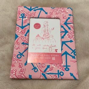 Lilly Pulitzer delta gamma picture frame